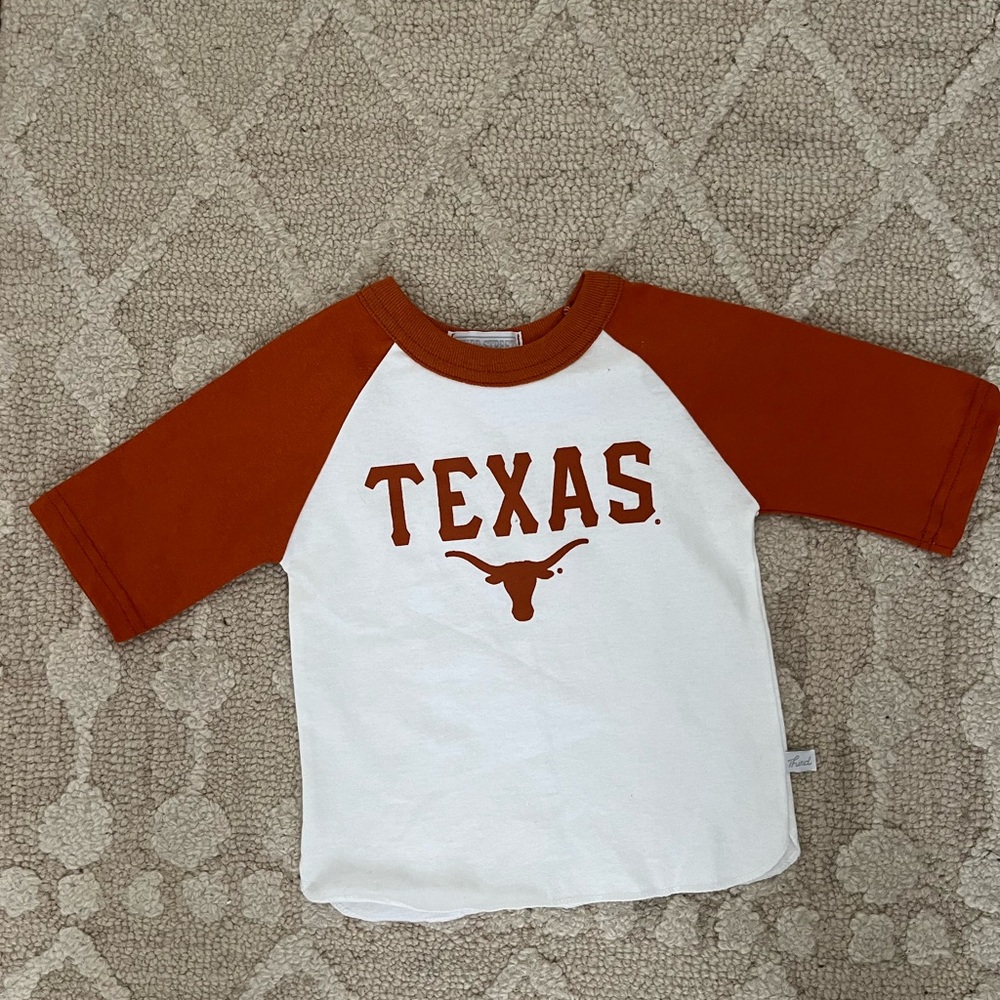 Texas Longhorns Toddler T shirt size 2T NWOT. New Texas summer gender neutral
